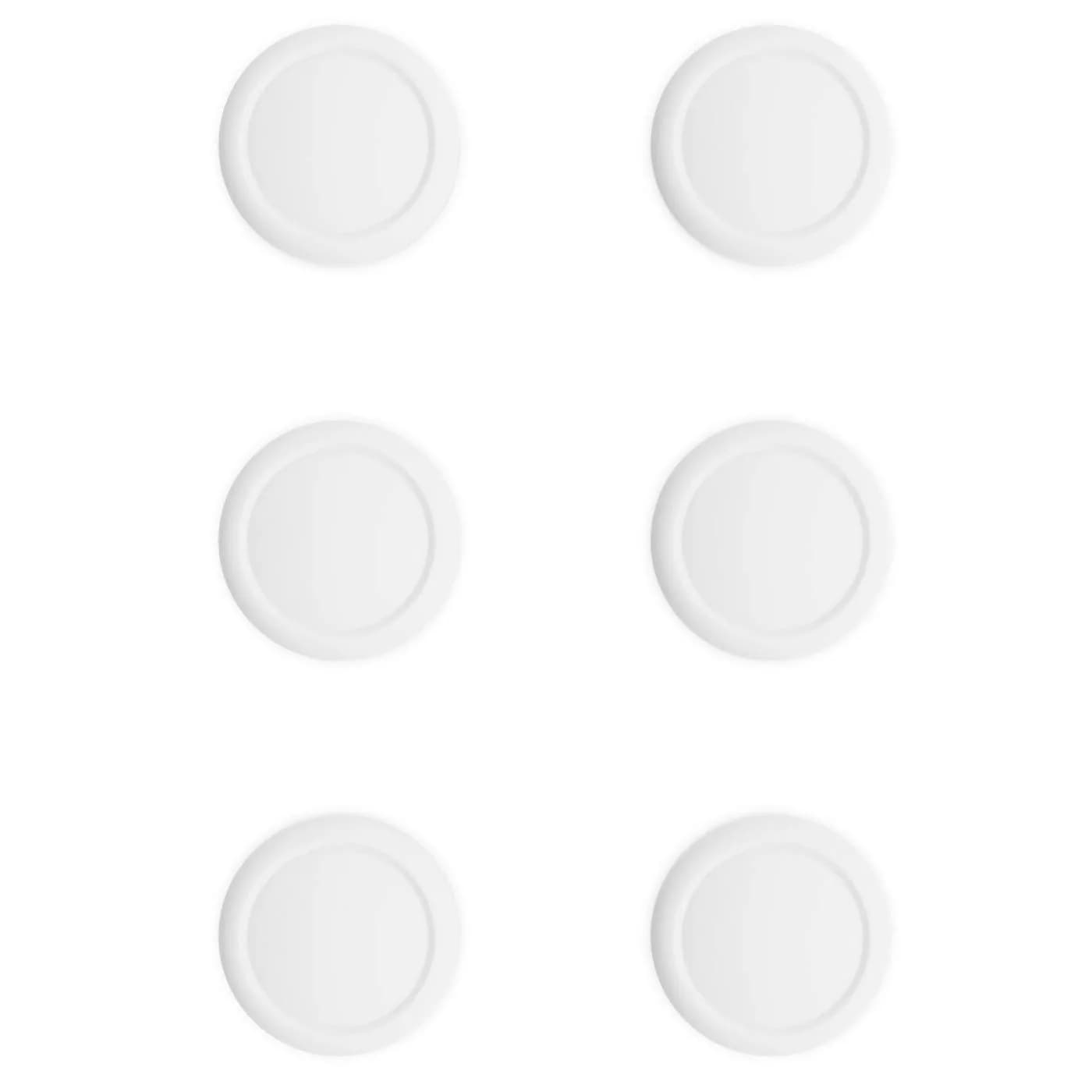 Skull & Co. Replacement Joystick Covers for Nintendo Switch & Lite (6-Pack Black) | Easy Install Repair Parts — Lite Gray