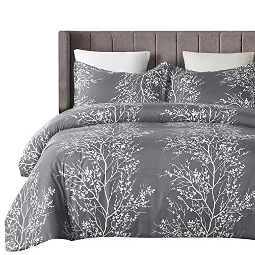Vaulia Microfiber Duvet Cover Set Twin | Soft, Breathable, Zipper Closure for Easy Use thumbnail 4