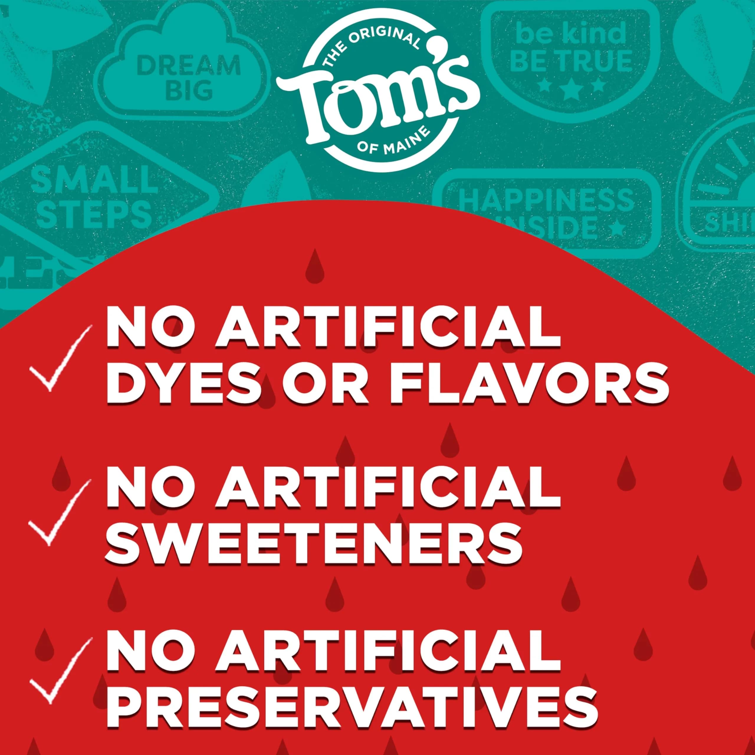 Tom's of Maine Kids Fluoride-Free Toothpaste Silly Strawberry 15.3 oz (434 g) | Dermatologist Tested - view 7