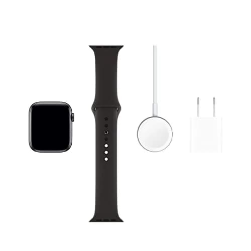 Apple Watch Series 5 GPS + Cellular 44MM Space Gray Aluminum with Black Sport Band | Always-On Retina Display thumbnail 6