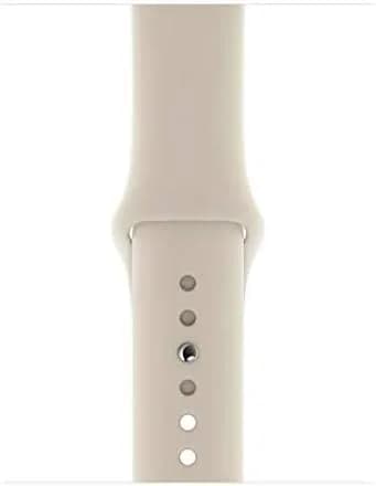 Apple Watch Series 5 (GPS + Cellular, 40MM) - Silver Stainless Steel Case with White Sport Band | Smartwatch for Professionals - view 3