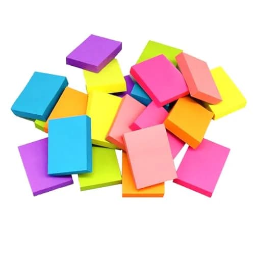 Vanpad Mini Sticky Notes 1.5x2 Inches Bright Colors Self-Stick Pads | 24 Pack, 75 Sheets/Pad thumbnail 6