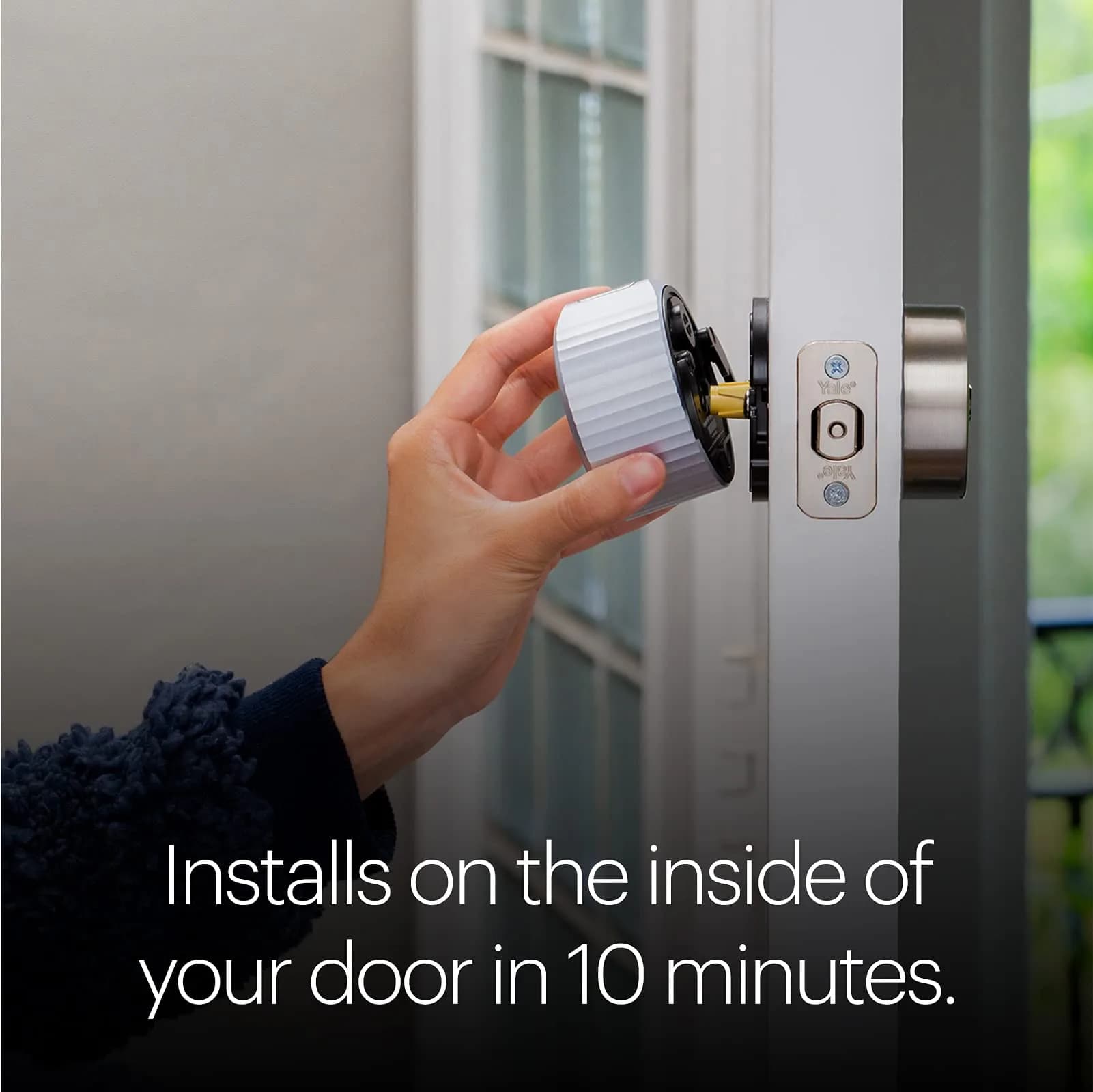 August Home Wi-Fi Smart Lock (4th Gen) Silver | Retrofits Existing Deadbolt, Keyless Entry, 181g - view 5