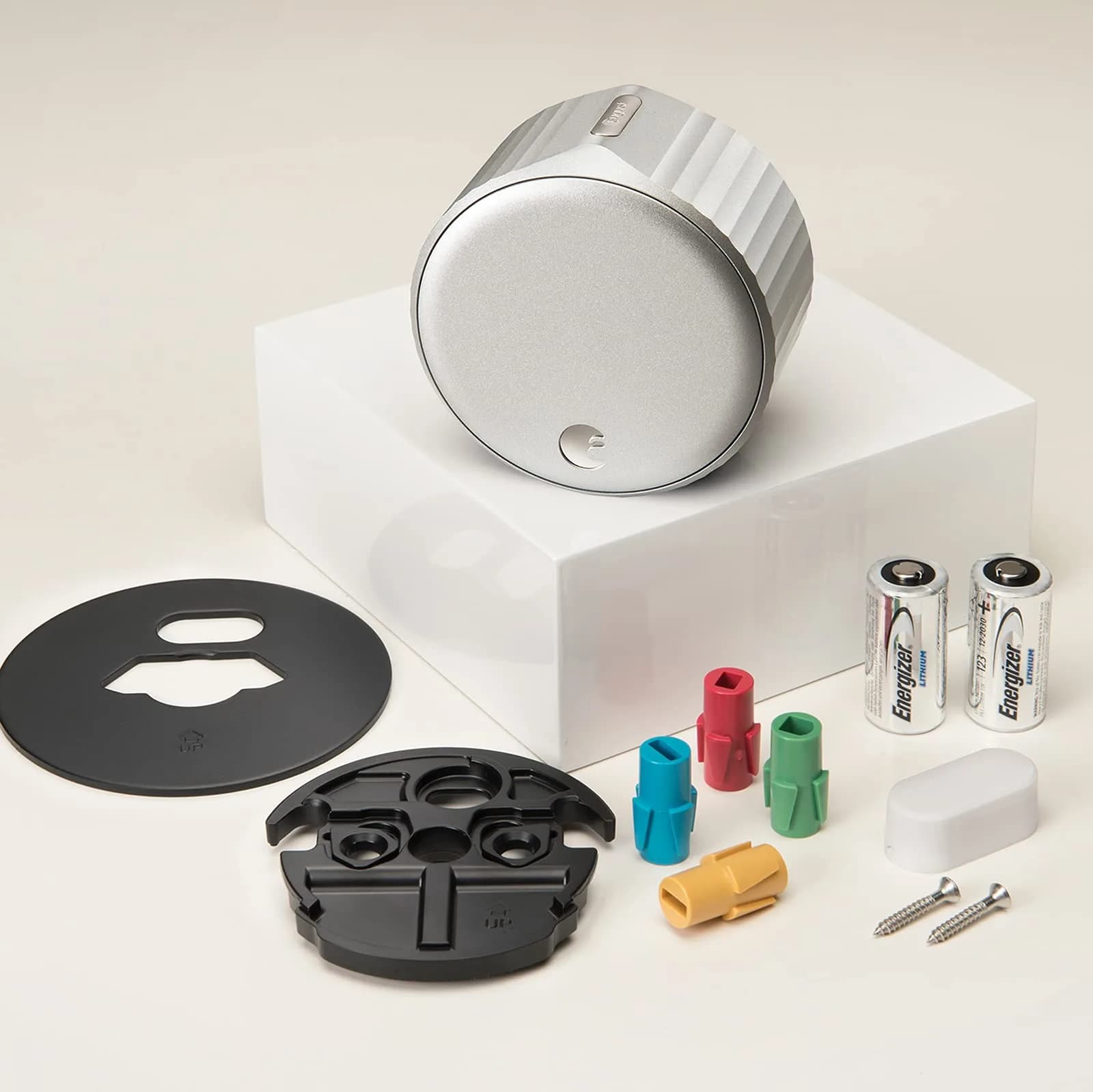 August Home Wi-Fi Smart Lock (4th Gen) Silver | Retrofits Existing Deadbolt, Keyless Entry, 181g - view 9