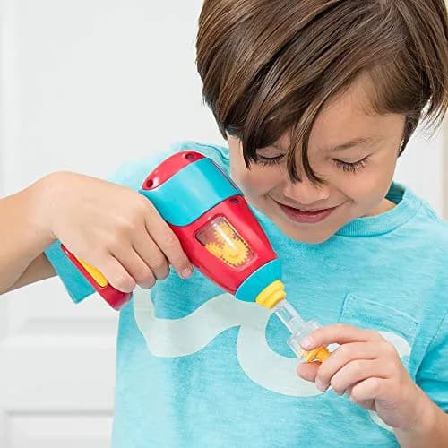 Educational Insights Design & Drill Toy Power Drill | Realistic Electric Toy for Kids Ages 3+ thumbnail 2