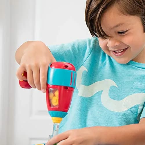 Educational Insights Design & Drill Toy Power Drill | Realistic Electric Toy for Kids Ages 3+ thumbnail 3