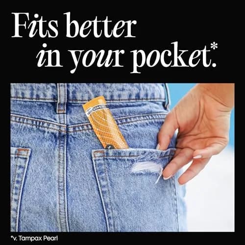 U by Kotex Click Compact Tampons Super Plus 128 Count | Gynecologist-Tested, OEKO TEX Certified thumbnail 8