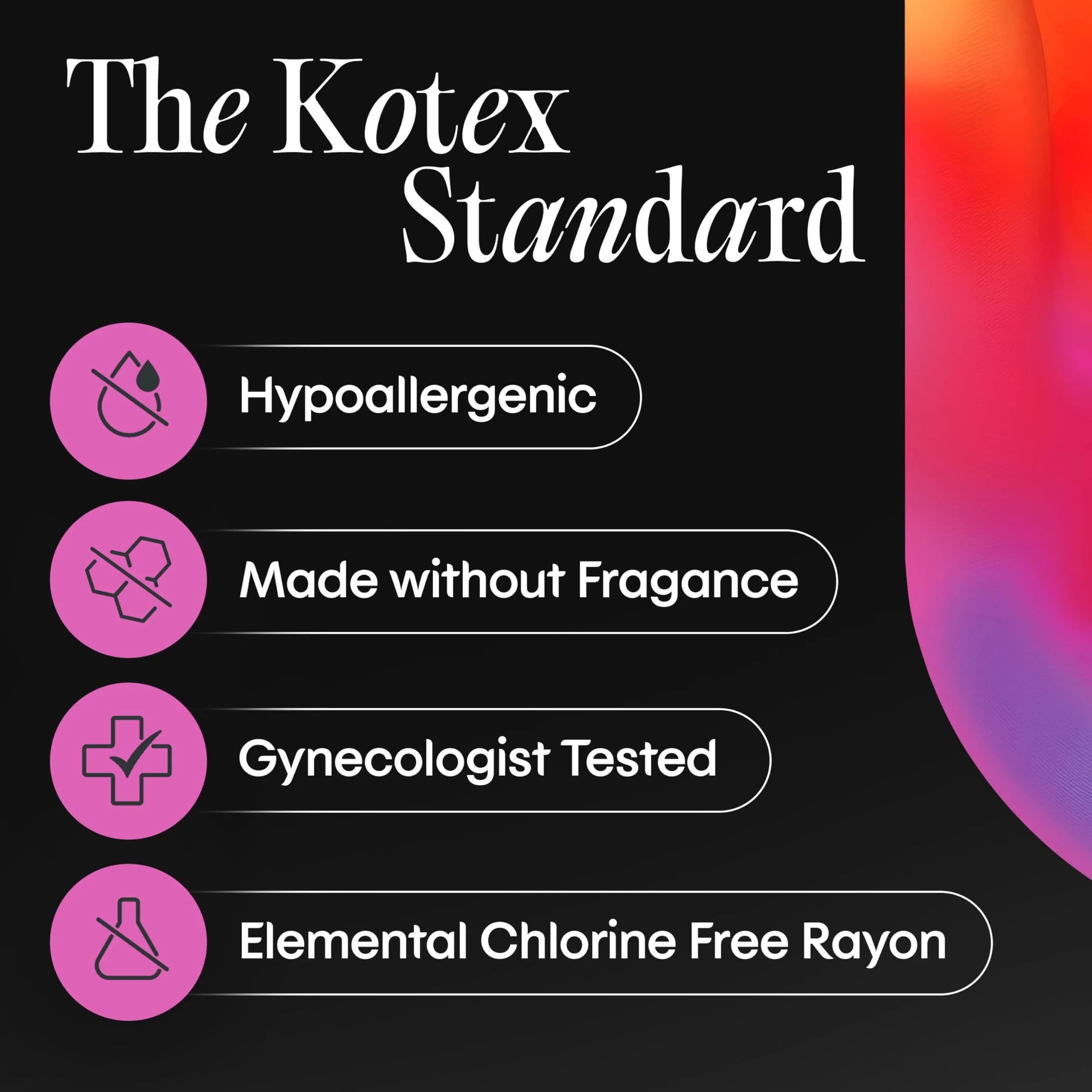 U by Kotex Click Compact Tampons Super Plus 128 Count | Gynecologist-Tested, OEKO TEX Certified - view 9