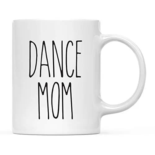 Andaz Press Dance Mom 11oz (325ml) Ceramic Coffee Mug | Rustic Farmhouse Style Gift thumbnail 1