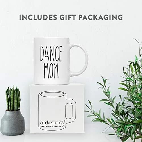Andaz Press Dance Mom 11oz (325ml) Ceramic Coffee Mug | Rustic Farmhouse Style Gift thumbnail 4