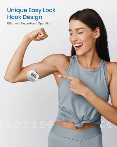 RENPHO Smart Body Measuring Tape 150cm (60in) | FDA Approved, Retractable, Bluetooth App thumbnail 4