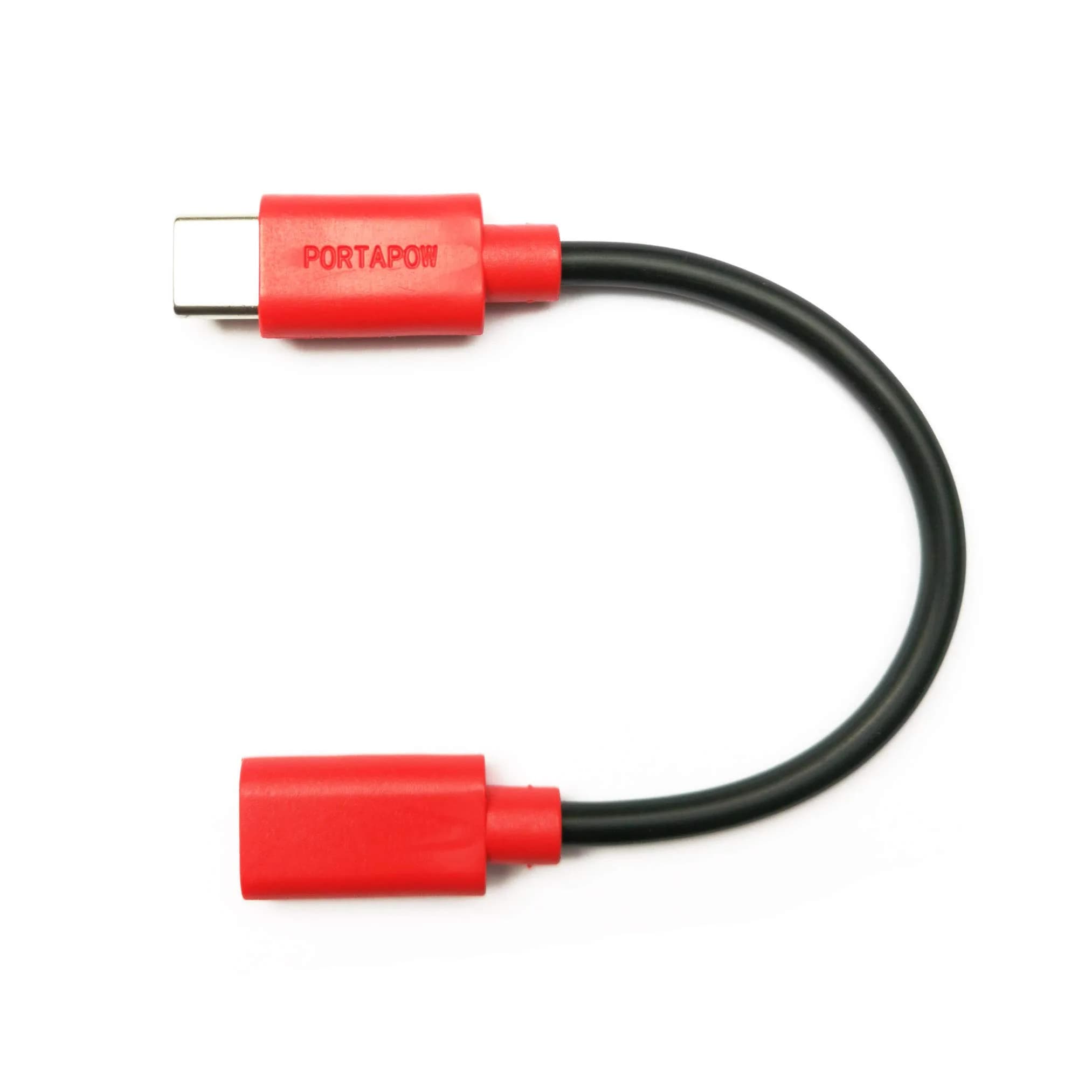PortaPow USB-C to C Data Blocker - Protect Against Juice Jacking | Black - view 3