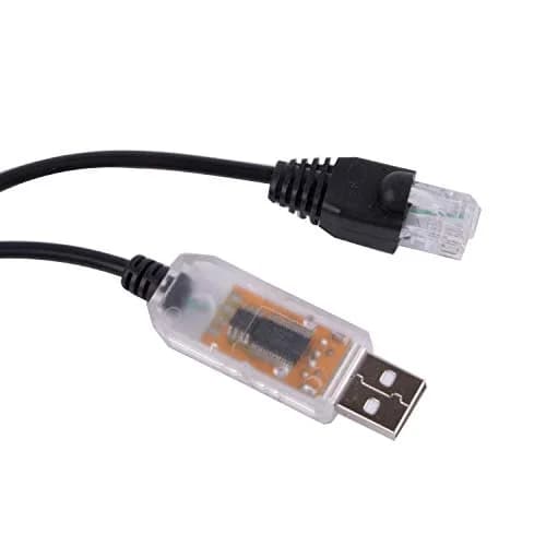 Suamdoen USB to RJ45 RS485 Serial Programming Cable 6ft Support Win10 thumbnail 1