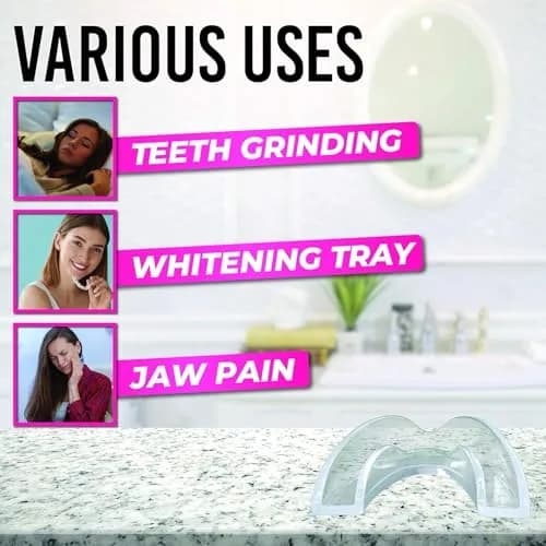 HONEYBULL Custom-Fit Thin Night Guards 6 Pack | Boil-and-Bite Dental Protection thumbnail 6