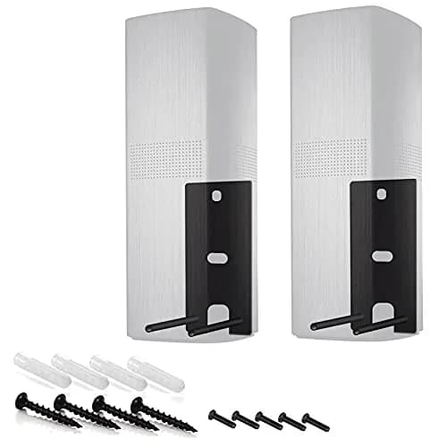 Dinghosen Wall Brackets for Bose Surround Speakers 700 & Lifestyle 650 System, Black | Pair of Speaker Mounts thumbnail 1