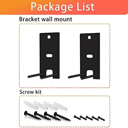 Dinghosen Wall Brackets for Bose Surround Speakers 700 & Lifestyle 650 System, Black | Pair of Speaker Mounts thumbnail 6