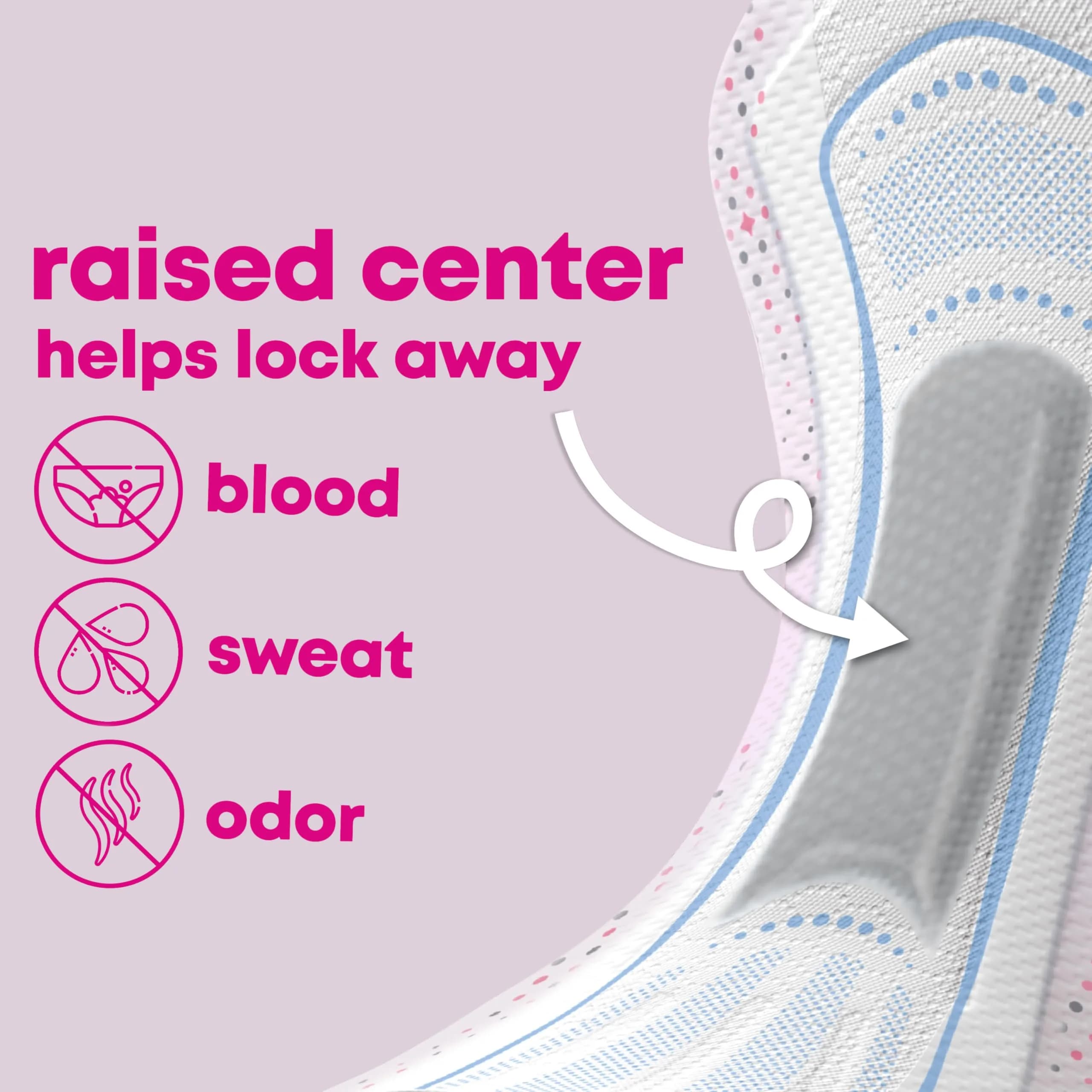 U by Kotex Balance Teen Ultra Thin Pads with Wings, Heavy Absorbency, 28 Count | Dermatologist Tested for Sensitive Skin - view 5