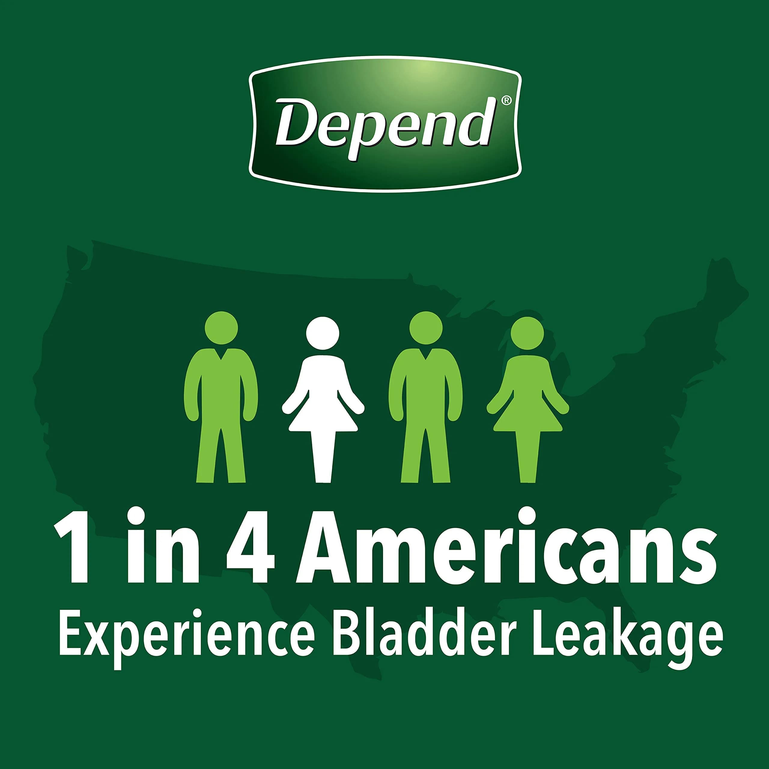 Depend FIT-Flex Incontinence Underwear for Women, Maximum Absorbency, Small, 44 Count | Discreet Fit Under Clothing thumbnail 8