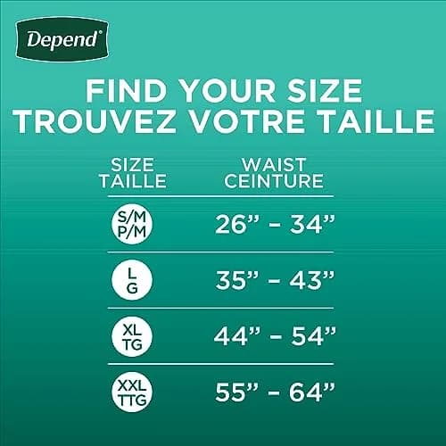 Depend FIT-FLEX Incontinence Underwear for Men, Maximum Absorbency, Large 40 Count | Discreet Fit, 35-43" Waist thumbnail 5