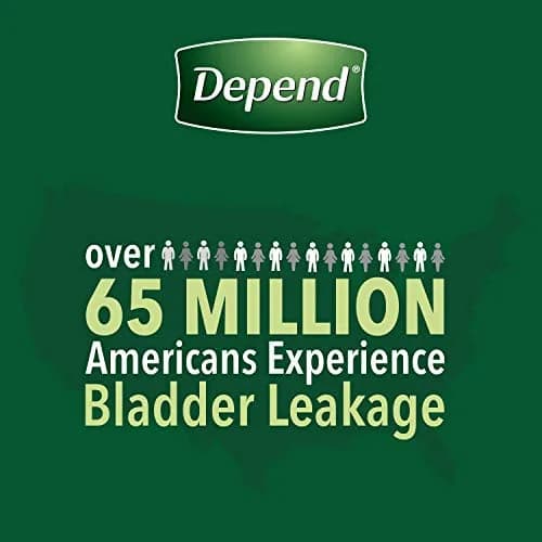 Depend FIT-FLEX Incontinence Underwear for Men, Maximum Absorbency, Large 40 Count | Discreet Fit, 35-43" Waist thumbnail 7