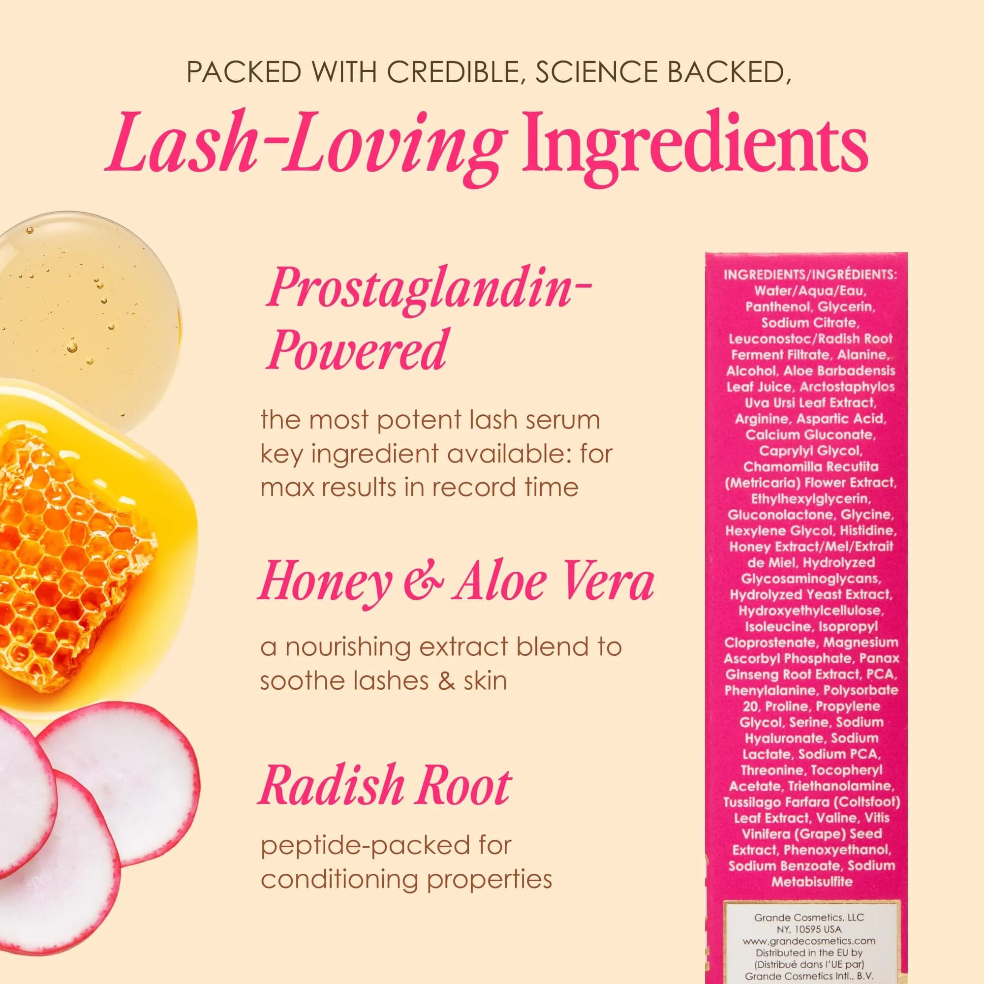 Grande Cosmetics GrandeLASH-MD Lash Enhancing Serum - 1mL 6-Week Starter Supply - view 5