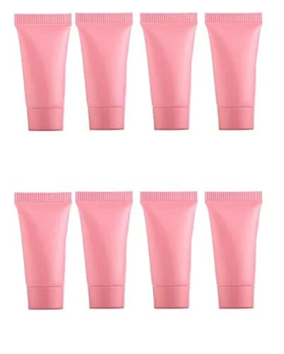 Skydume 50 Pcs Pink 5ml (0.17 Fl Oz) Refillable Travel Plastic Squeeze Bottles | Leak-Proof Design for Cosmetics & Lotions thumbnail 1