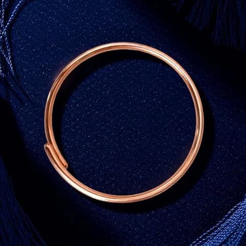 SHINDE EXPORTS Adjustable Pure Copper Leg Anklet Bracelet Kada 12 inches (30.48 cm) | Unisex Indian Jewelry thumbnail 6