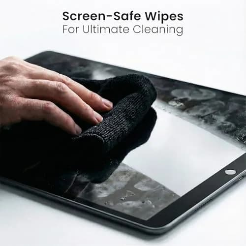 EVEO Screen Cleaner Spray with Microfiber Cloth - 200ml (6.76 Fl Oz) | Streak-Free Shine for All Screens thumbnail 4