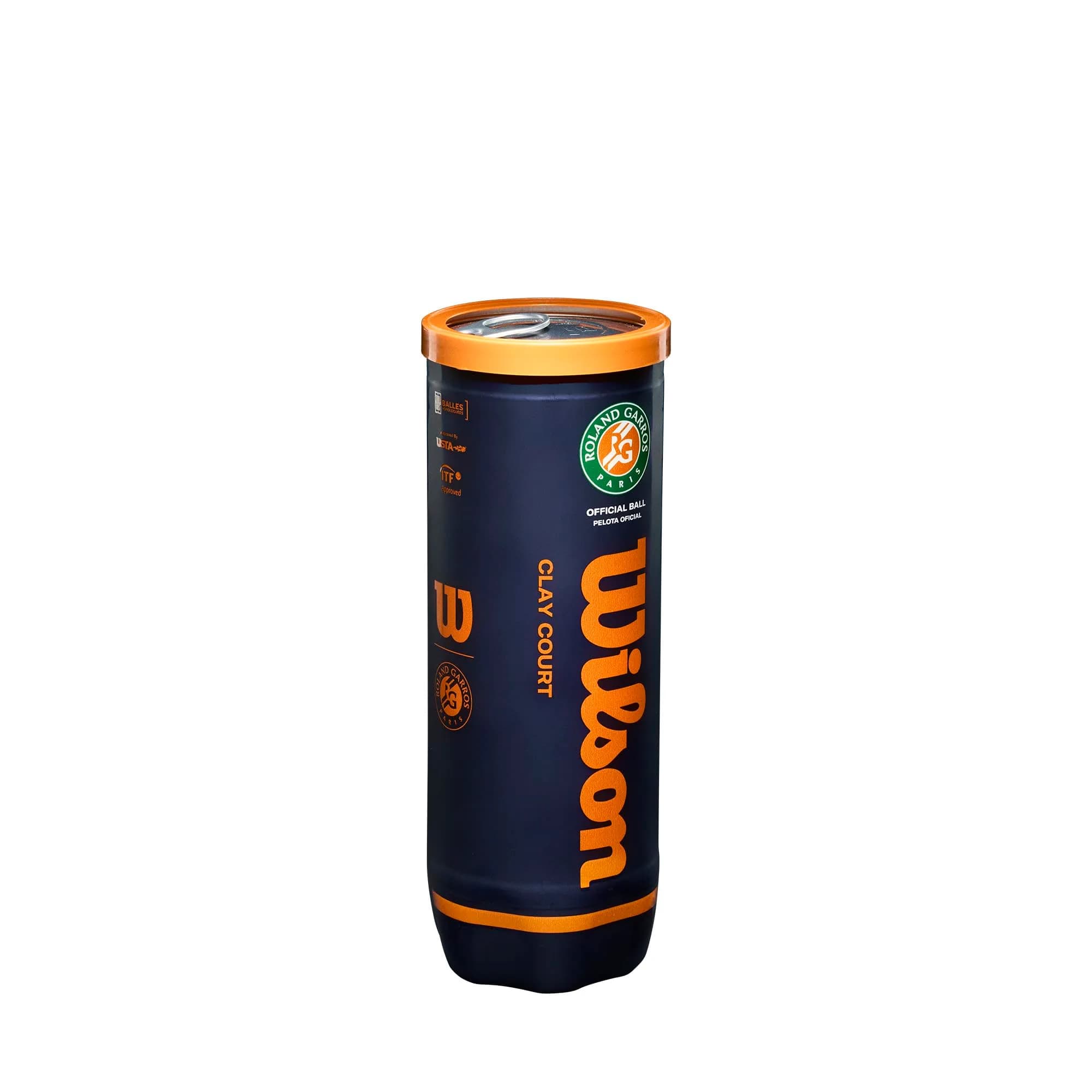 Wilson Unisex-Adult Roland Garros Official Tennis Ball, Yellow, 18 × 4 thumbnail 2