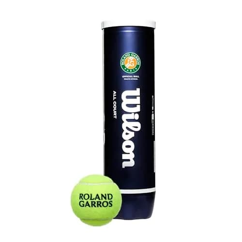 Wilson Roland Garros Official Tennis Balls (4-Pack, Yellow) | ITF Approved for All Court Play thumbnail 5