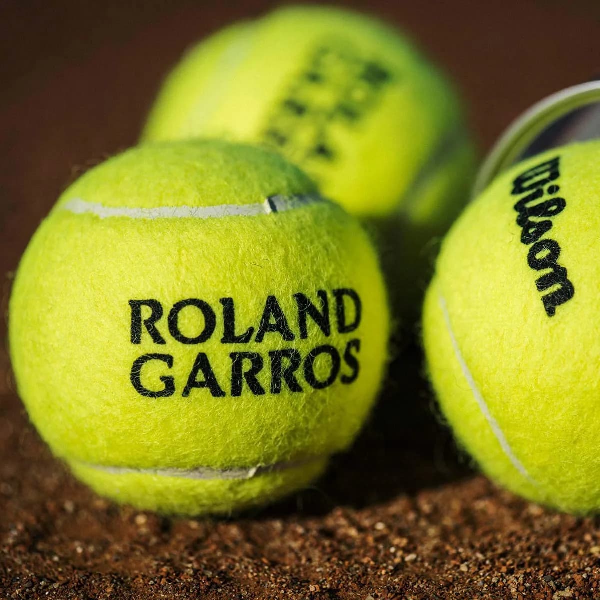 Wilson Roland Garros Official Tennis Balls (4-Pack, Yellow) | ITF Approved for All Court Play - view 2