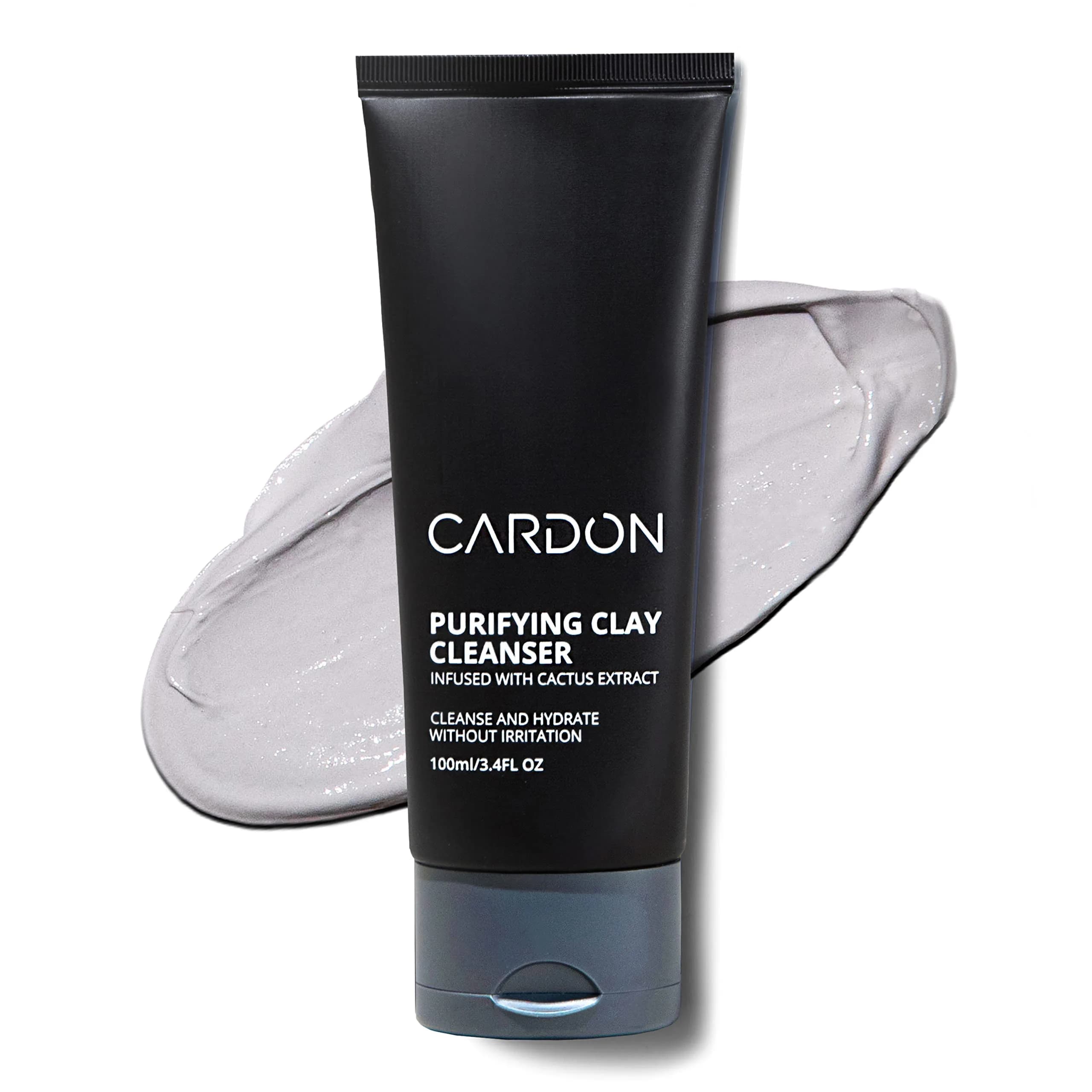 Cardon Men's Deep Pore Cleaning Clay Face Wash 100ml (3.4 Fl Oz) | Korean Premium Skincare for Oily, Acne-Prone Skin - main product image