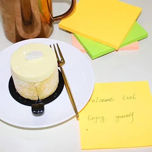 Vanpad 3x3 Inch Sticky Notes 24-Pack | Bright Colors, Super Sticky, 82 Sheets/Pad thumbnail 7