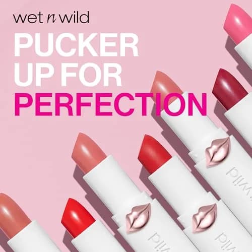 wet n wild Mega Last High-Shine Lipstick Lip Color, Rosé And Slay | Nourishing Creamy Color thumbnail 6
