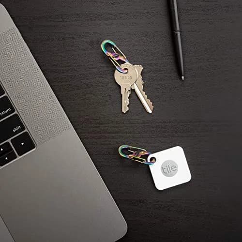 Nite Ize S-Biner MicroLock Locking Keychain Carabiner, Spectrum | Twist Lock Stainless Steel Key Clip thumbnail 3