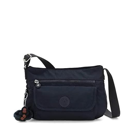Kipling Syro Crossbody Bag - True Blue Tonal | Compact, Spacious Nylon Bag with Adjustable Strap thumbnail 1