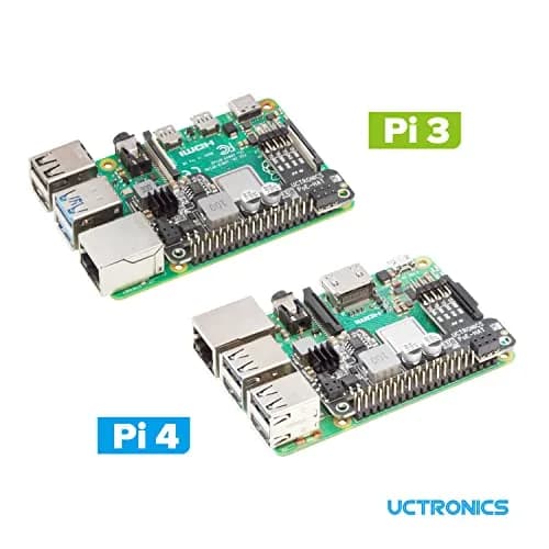 UCTRONICS PoE HAT for Raspberry Pi 4B/3B+ | Power Over Ethernet Support 802.3af thumbnail 6