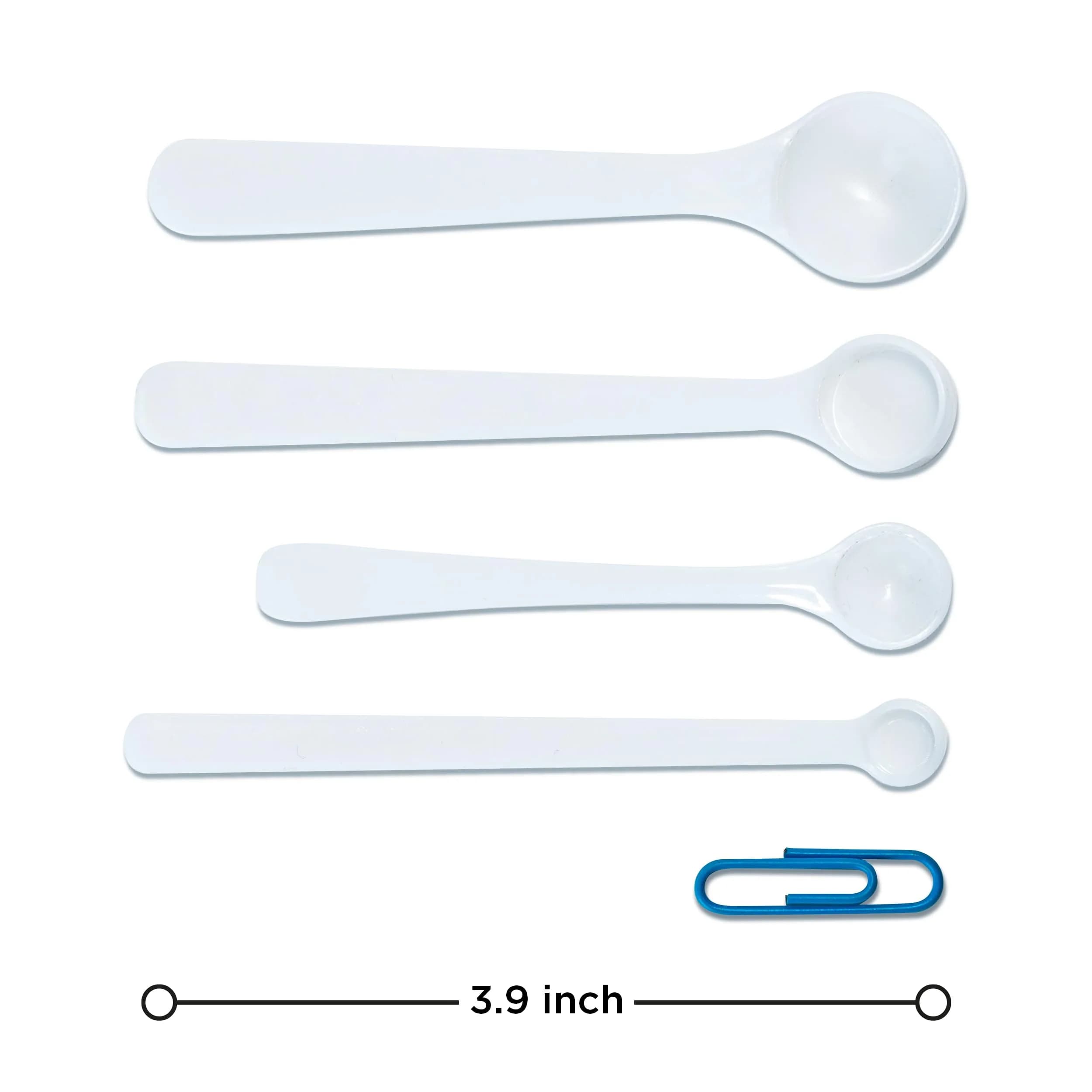 Extrakt Manufaktur Hamburg Milligram Measuring Spoons Set of 7 | 6 mg to 1g Dosing Spoons - view 5