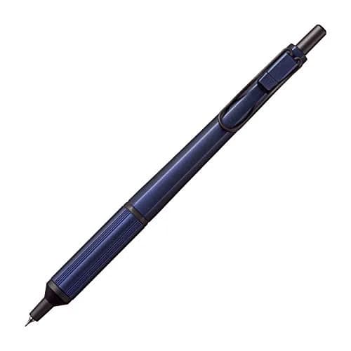 Uni Jetstream EDGE 0.28mm Ballpoint Pen, Navy Body, Black Ink | Ultra-Fine Line for Precise Writing thumbnail 1