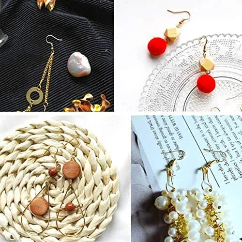 TTSAM Gold Plated Earring Hooks with Ball and Coil, Hypoallergenic Ear Wires for Jewelry Making | 120 Pcs (19x18mm) thumbnail 4