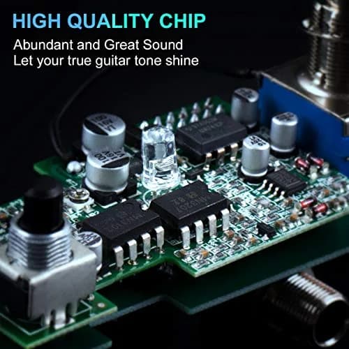 lotmusic Classic Chorus Electric Guitar Effects Pedal 92mm (3.62in) | True Bypass Analog Chorus thumbnail 4