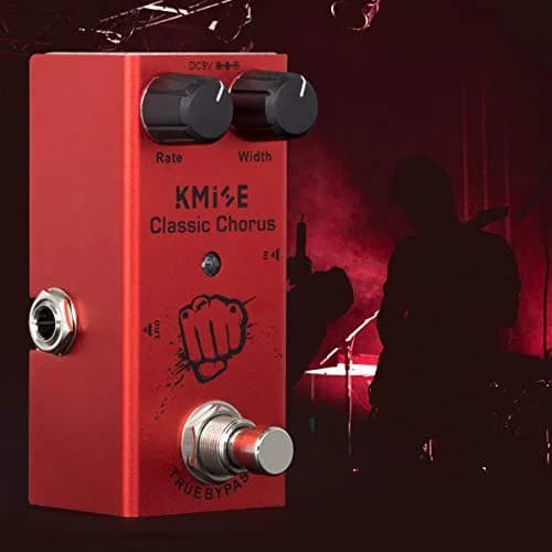 lotmusic Classic Chorus Electric Guitar Effects Pedal 92mm (3.62in) | True Bypass Analog Chorus thumbnail 8