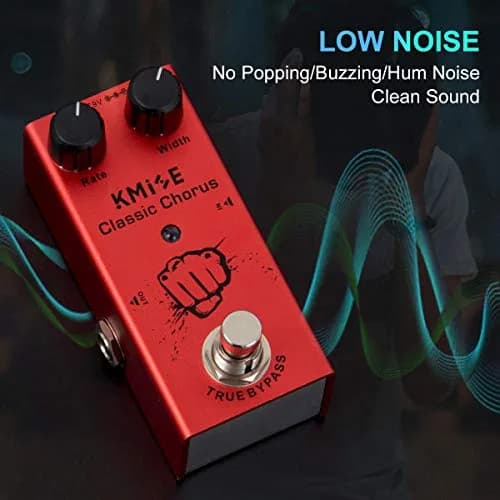 lotmusic Classic Chorus Electric Guitar Effects Pedal 92mm (3.62in) | True Bypass Analog Chorus thumbnail 3