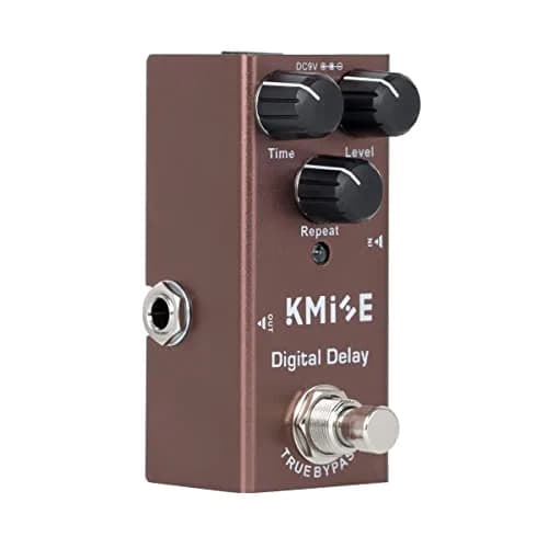 lotmusic Digital Delay Electric Guitar Effects Pedal 52mm (2.05in) x 92mm (3.62in) x 42mm (1.65in) | True Bypass Noise Reduction thumbnail 1