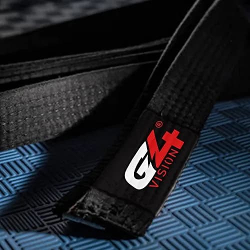 G4 VISION Jiu Jitsu BJJ Belt Brown A4 | Durable, Expert-Made for Training & Tournaments thumbnail 6