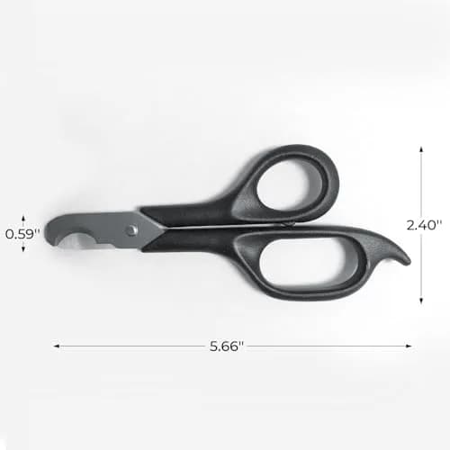 AUVON Scissors-Shaped Pill Cutter Black | FDA Approved, Doctor Recommended for Easy Tablet Splitting thumbnail 8