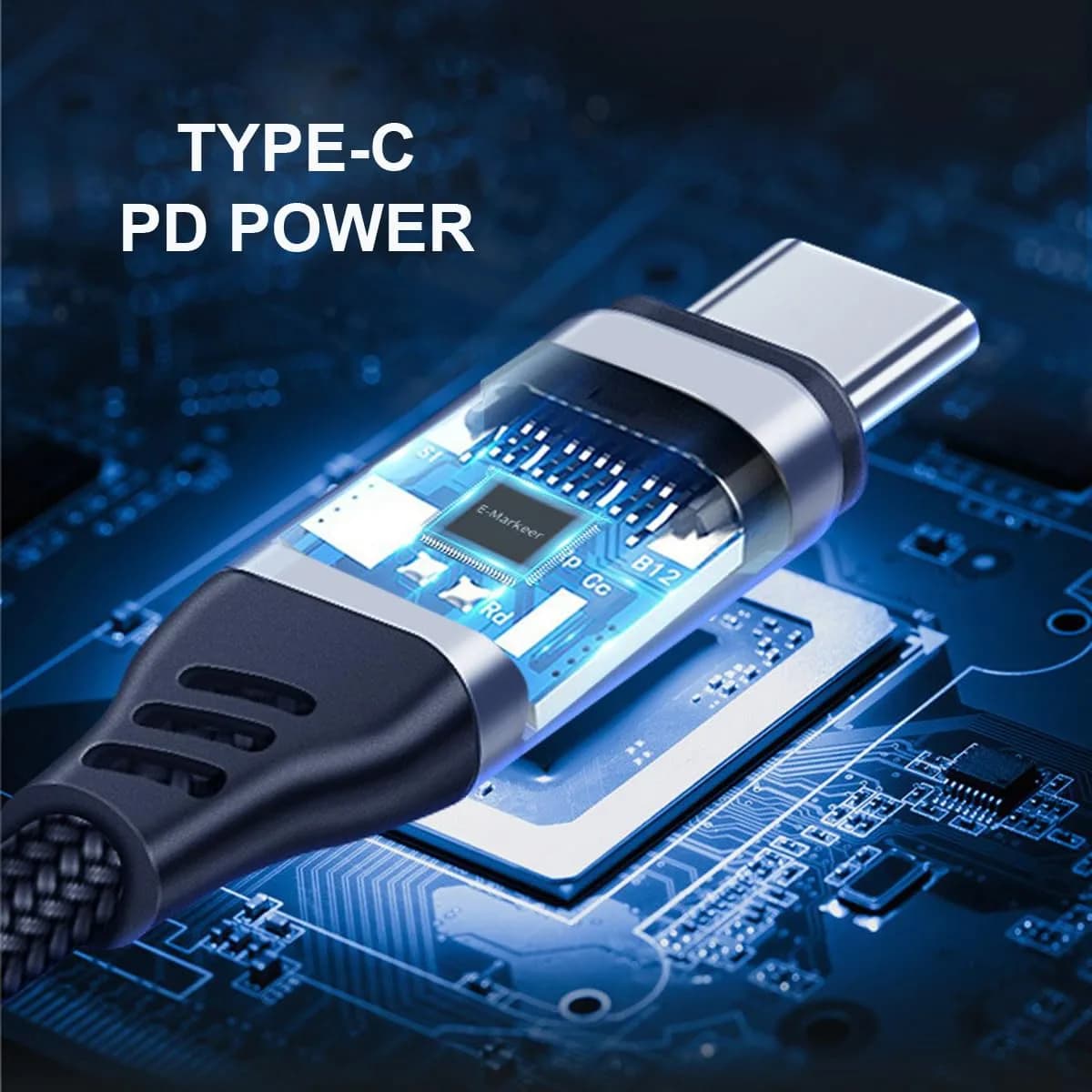 cablecc USB-C Female to DC 5.5x2.1mm PD Charge Cable 20cm (0.65ft) | Powers Laptops 18-20V - view 7