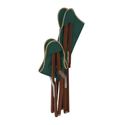 BYER OF MAINE Pangean Butterfly Chair, Easy-Fold Hardwood Sling Chair, 81cm (32") H x 58cm (23") W x 69cm (27") D thumbnail 6