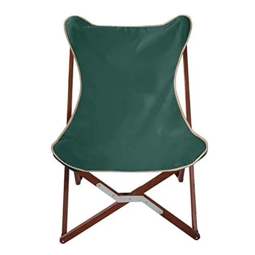 BYER OF MAINE Pangean Butterfly Chair, Easy-Fold Hardwood Sling Chair, 81cm (32") H x 58cm (23") W x 69cm (27") D thumbnail 7
