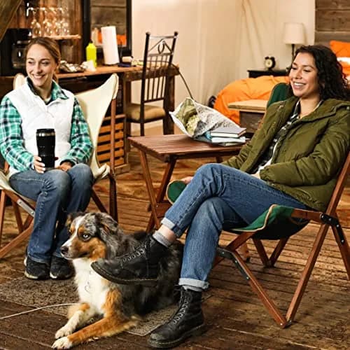 BYER OF MAINE Pangean Butterfly Chair, Easy-Fold Hardwood Sling Chair, 81cm (32") H x 58cm (23") W x 69cm (27") D thumbnail 3